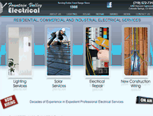 Tablet Screenshot of fvelectric.com
